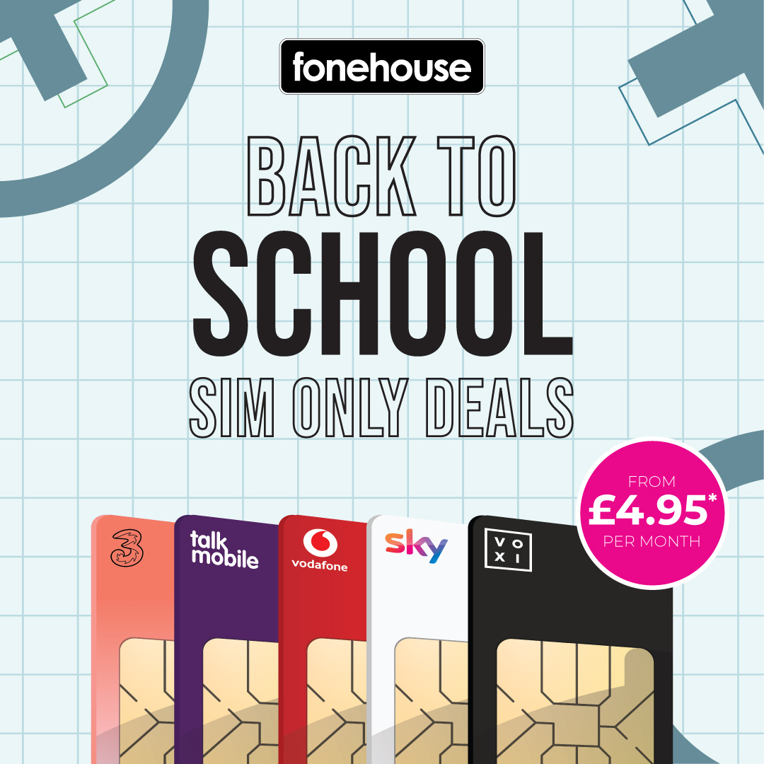 Fonehouse sim only deals Clearance